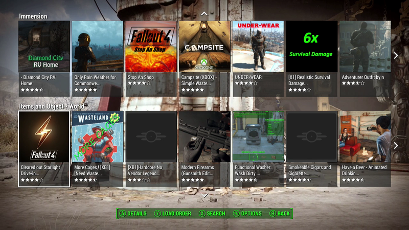 Illustration for article titled The Most Popular Fallout 4 Mods On Xbox One